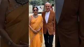 Anupam Kher and neena Gupta promoting upcoming movie metro in dino #bollywood #cinehind