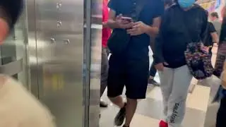 Hyundai observation elevators at SM city San Mateo
