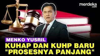 Yusril Beri Pesan Penting soal KUHP dan KUHAP Baru: Penegakan Hukum Tak Lagi Semata-mata....