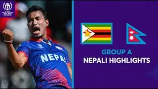Nepal vs Zimbabwe Highlights 2023 | ICC World Cup Qualifier &ndash; Full Match Highlights