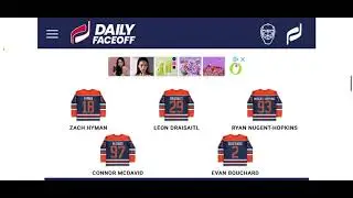 Edmonton Oilers line combo