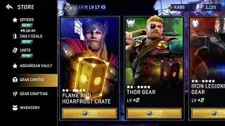 Massive CRATE opening search for THOR epic gear/MROC