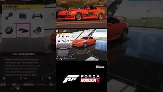How to make Brian' Supra MK4 The Fast & The Furious : #forzahorizon5