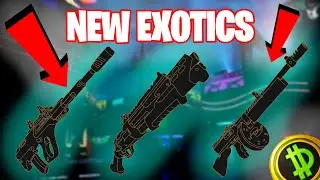 I Made 10 New Exotic Weapons (Fortnite Concept)
