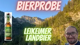 Bierprobe #188: Landbier von der Brauerei Leikeim / Unscheinbares Qualit&auml;tsbier!