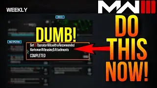 How To Get 15 Kills USING 5 ATTACHMENTS With A Marksman Rifle in MW3!