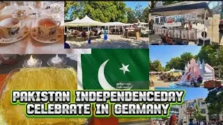 Pakistan 🇵🇰 independenceday  2025 celebrate in Germany. [ Summer festival] @ArifafromGermany 