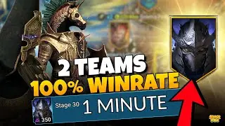 100% WINRATE!! 2 teams for Shredder's Wrath Tournament... | Raid: Shadow Legends