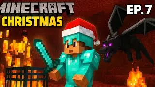 Minecraft de crăciun Ep.7 Blaze spawner🔥 +Enchanturi!!