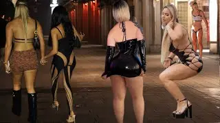 #nightclub | Nightlife in Düsseldorf City in Germany #manchesternightlife #liverpoolnightlife in 4K 