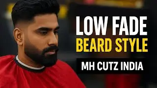 2025 Men's Haircut & Beard Style | Fade + Beard Combo MH cutz_