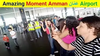 Amazing Moment Amman Jordan Airport#KMHO VLOG