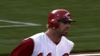 LAD@CIN: Adam Dunn hits a tape-measure shot to center