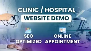 Dental Clinic Website Demo | Hospital Website Demo | Healthcare website development company