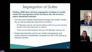 January 11, 2023 || Final AISD Procurement Audit Presentation