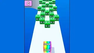 Jelly Run 2048 #5th Gameplay Building New Home | How to Play Jelly Run Game