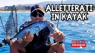 TONNETTI ALLETTERATI IN FRENESIA, PIEGHE CON LA LABRAX SUL KAYAK SKF K1 4k