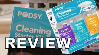 Podsy cleaning concentrated liquid review and demonstration