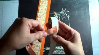 Stampin' Up! Stamping and Scrapbooking Sunday Series:  Halloween Layout
