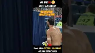 NO RED CARD...#football #Funny #challenge