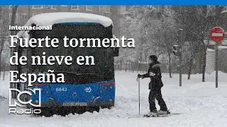 Espa&ntilde;a: as&iacute; se vivi&oacute; la borrasca Filomena