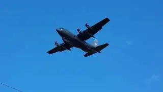 Lockheed C-130 Hercules Training Exercise Charlton ON, Canada