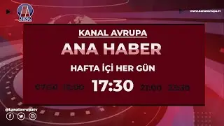 Kanal Avrupa Ana Haber - 12.01.2026 | Kanal Avrupa