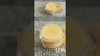 DIY Real Lemon Zest lip balm. Full video tutorial in description box #lipbalm #naturalbeauty #diy