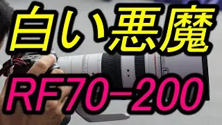 白い悪魔、RF70-200mm f/2.8L IS USM Z