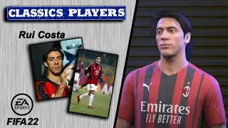 FIFA 22 - How to create RUI COSTA (Classics Players)