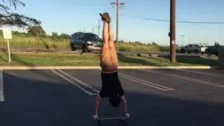 JC Bonnin Skateboard Hand Stand
