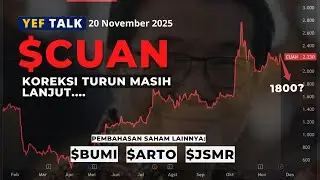 Analisa & Prediksi  saham $CUAN YEFTalk edisi 20 November 2025