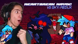 FNF VS SKY OFFICIAL UPDATE IS FINALLY HERE! | HEARTBREAK HAVOC [VS SKY: REDUX]