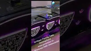 Hot Sale 86 inch 10 seater fish table by HomingGame#fishtablegames #games #fishtablemachine #usafish