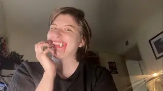 Vampire Fang Tapping | HALLOWEEN 2025