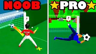 DE GK NOOB A GOLEIRO PROFISSIONAL NO FUTEBOL DE RUA REALISTA DO ROBLOX