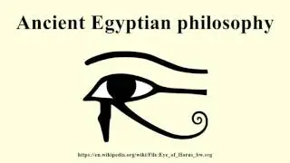 Ancient Egyptian philosophy