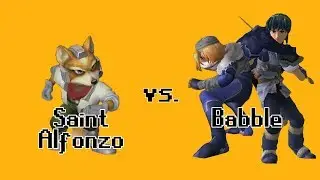 Dank House 22 SSBM WR1: Saint Alfonzo (Fox) vs. Babble (Sheik, Marth)