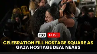 Tel Aviv&rsquo;s hostage square LIVE: Celebration fill Hostage Square as Gaza hostage deal nears