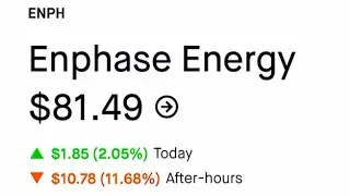 ENPHASE EARNINGS! Could this be a good buying opportunity?￼?