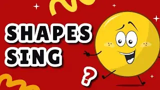 Shapes Song for Kids | Circle, Square, Triangle & Heart Dance!