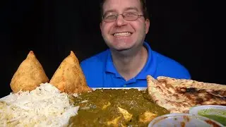Description Writing Mukbang (Palak Paneer)
