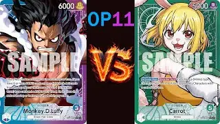 OP11 Local UP Luffy vs Carrot Round 2 6/27/25