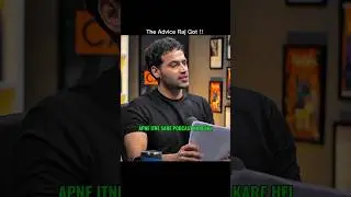 best advice he got 💯 #rajshamani #podcast #shorts
