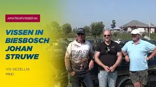 ROOFVISSEN in de BIESBOSCH met JOHAN STRUWE