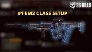 #1 MAX DAMAGE EM2 Class Setup in Warzone Season 6 (26 Kills) NEW PR