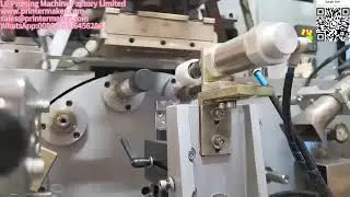 Wine bottle cap hot stamping # Rotary table operation automation, high efficiency # Export machine