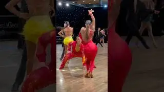 Simone Vastola & Carla Sannino - International Championships #dance #dancesport #latin #chacha #idsf