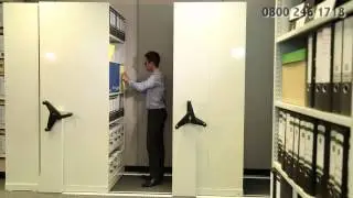 Mobile Shelving for Document Storage