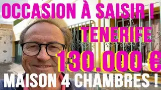 TENERIFE VISITE MAISON 4 CHAMBRES 130 000 € Los Realejos